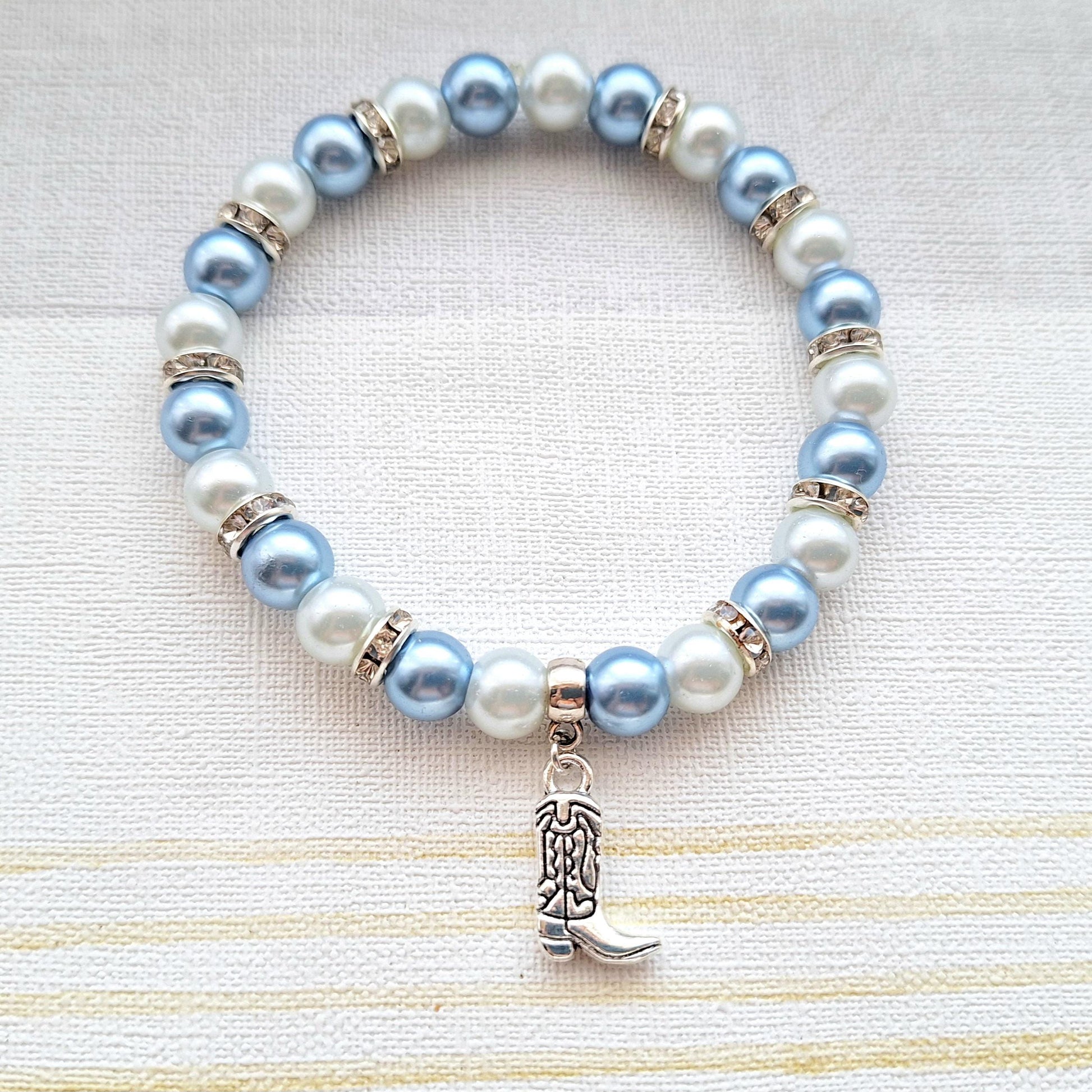 Cowgirl boots bracelet, cowboy jewellery, rodeo gift, wild west texas present, country music lover, line dancing boot