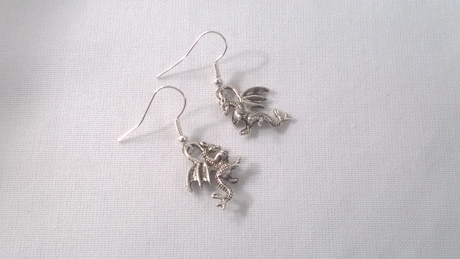 dragon earrings, mythical creature jewelry, charm earrings, gifts for her, animal earrings, gothic earrings, steampunk jewellery