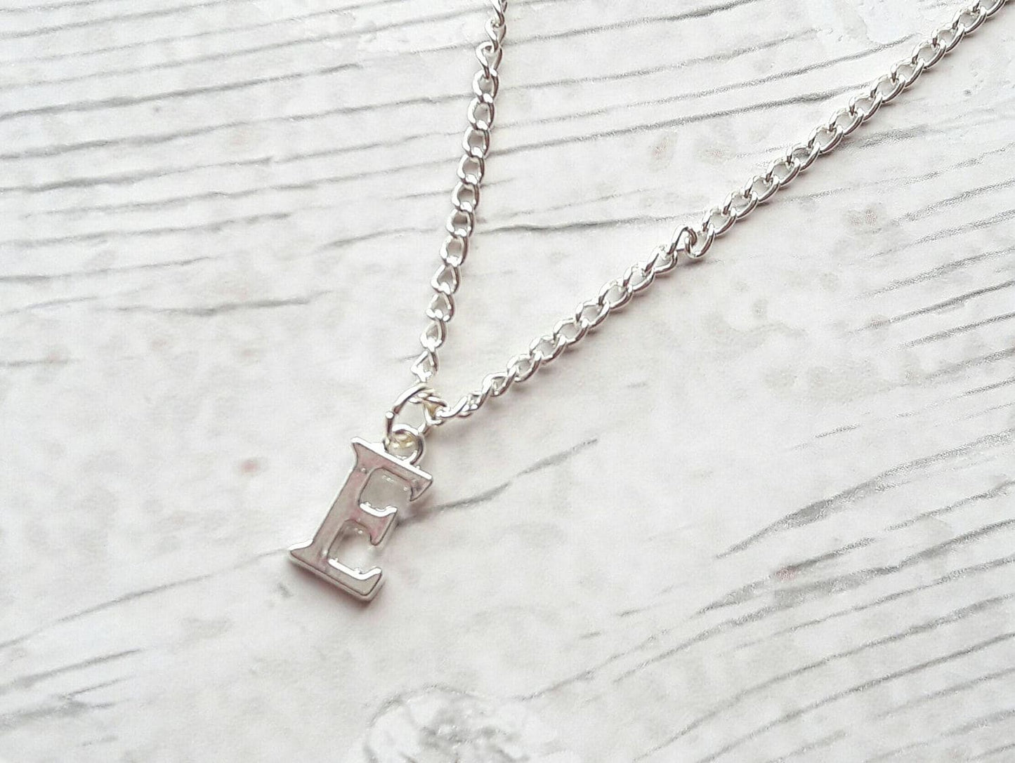 Initial necklace, personalised letter jewellery, bridesmaid thankyou gift, monogram necklace, kids necklace, bridal party wedding present