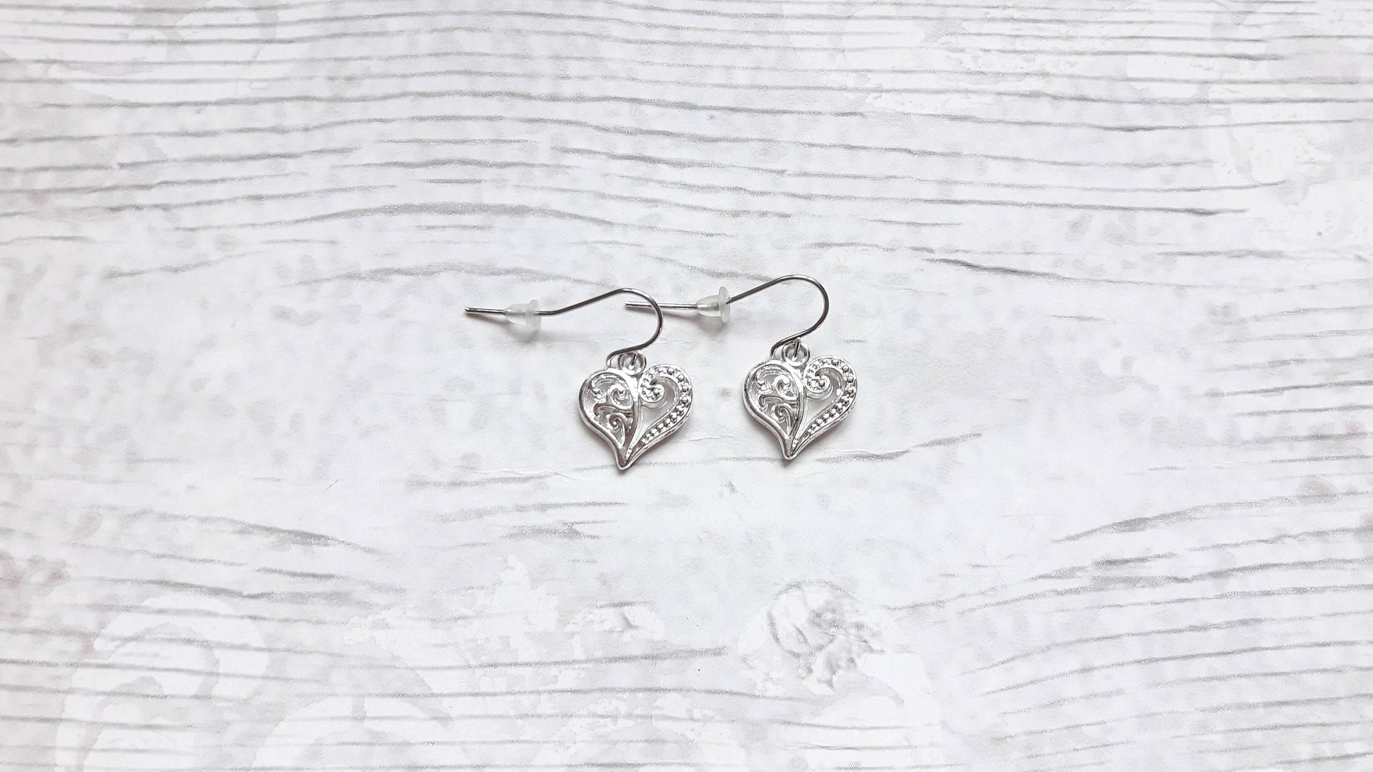 heart earrings, love jewellery, valentines day jewelry, summer accessory, gifts for her, birthday present, mothers day gift, stocking filler