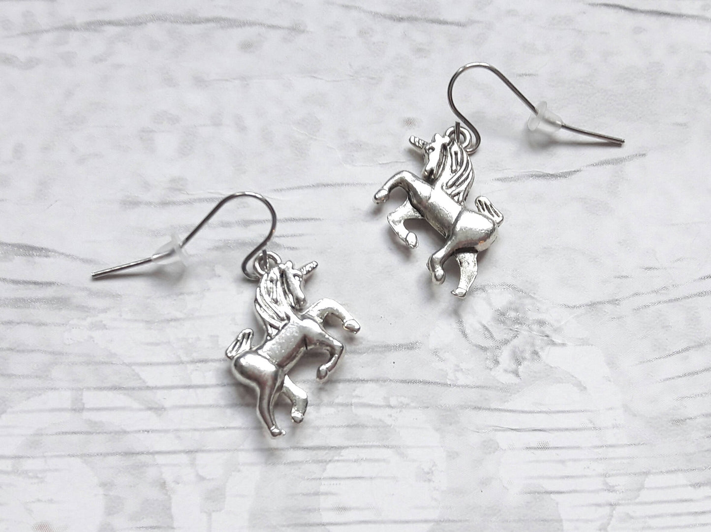 Unicorn earrings, horse jewelry, fairytale jewellery, summer accessory, princess present, gifts for kids, believe in unicorns