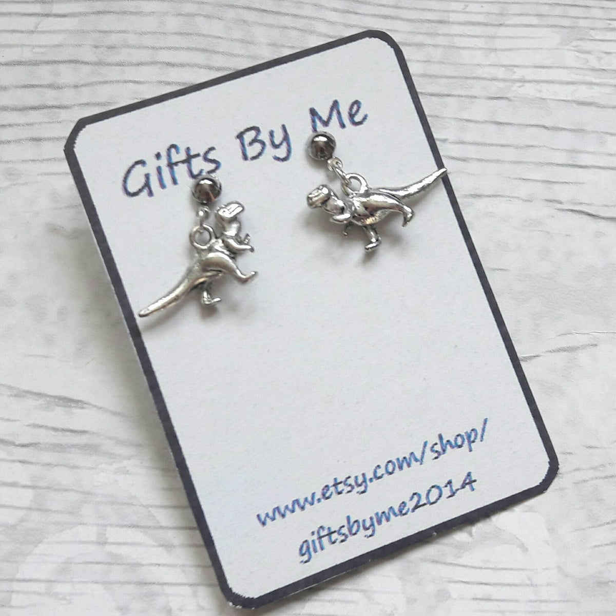 dinosaur earrings, t-rex earrings, dino jewellery, quirky jewelry, trex gift, raptor earrings, gifts for kids, tyrannosaurus lover