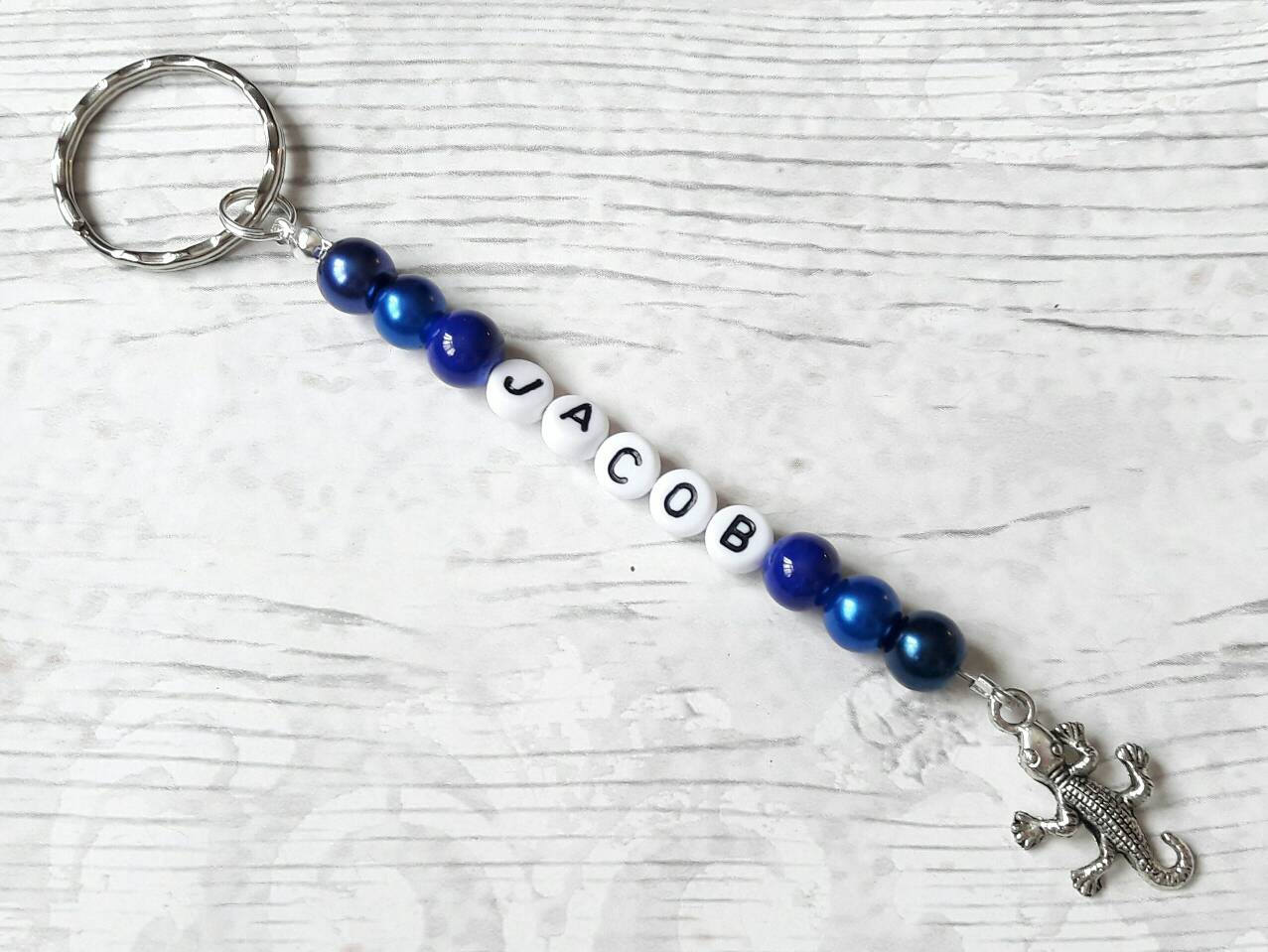 personalised name keyring, personalised bag charm,back to school zip tag, book bag charm, coat zip pull, bag tag
