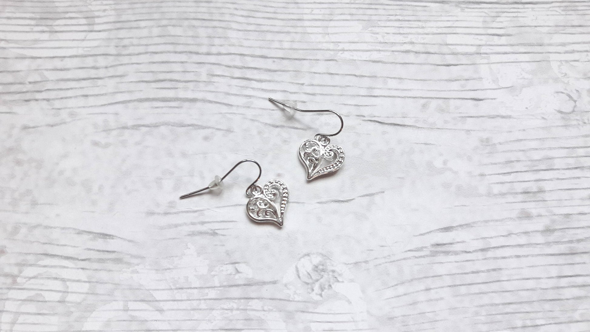heart earrings, love jewellery, valentines day jewelry, summer accessory, gifts for her, birthday present, mothers day gift, stocking filler