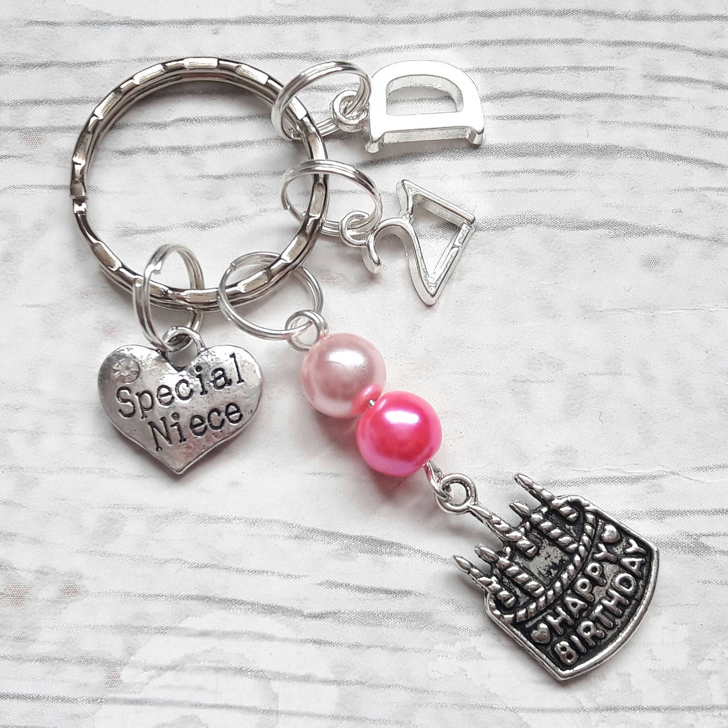 birthday keyring, happy birthday bag charm, personalised bagcharm, 18th 16th sweet sixteen keychain, 21st birthday, 30th birthday, 50th 60th