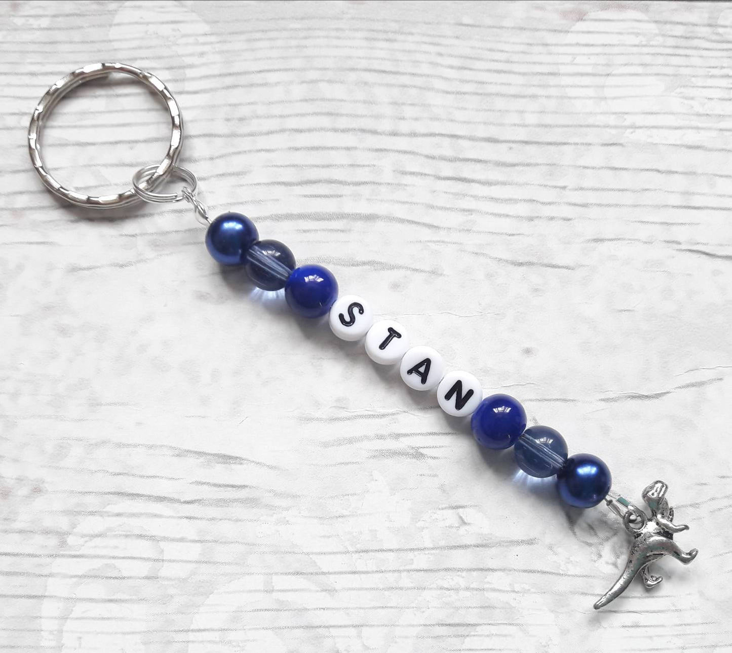 name keyring, named bag charm, personalised keyring, named keyring, back to school, zip tag, coat tag