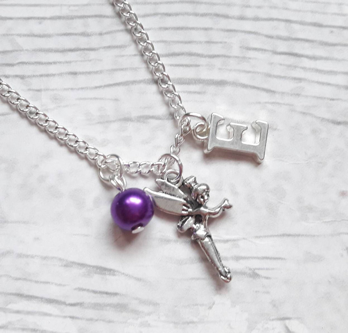 Fairy necklace, fairy tale jewelry, fantasy jewellery, princess personalised necklace, kids jewellery, gifts for girls, pixie present