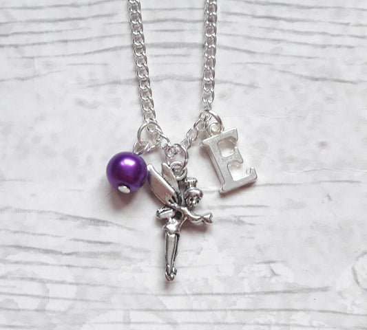 Fairy necklace, fairy tale jewelry, fantasy jewellery, princess personalised necklace, kids jewellery, gifts for girls, pixie present