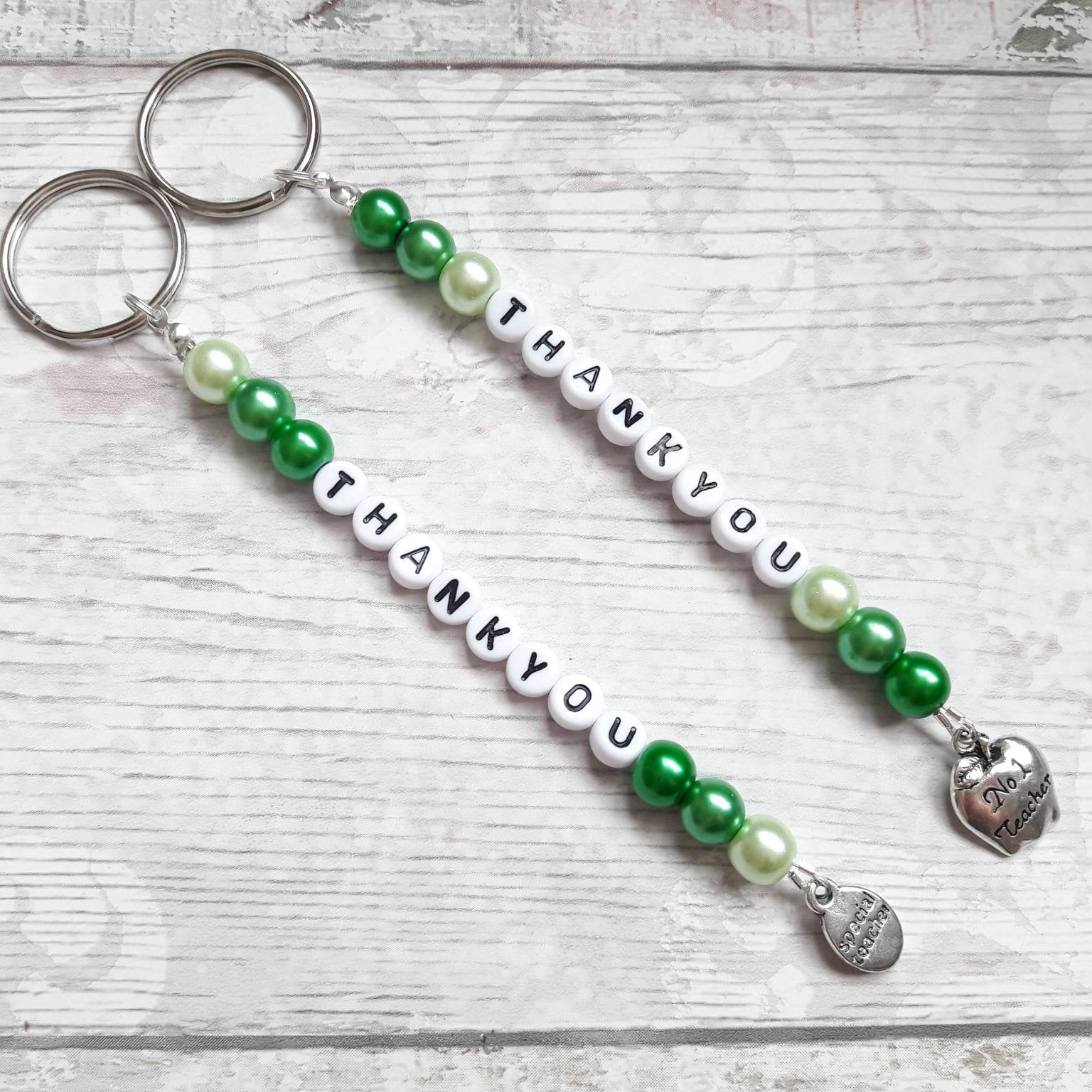 teacher keyring, thankyou present, end of term teacher bagcharm, teacher keychain, end of year present, teacher gift, teacher appreciation