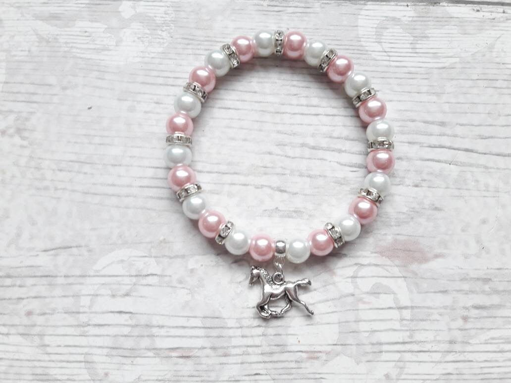 horse bracelet, equestrian bracelet, horse jewellery, animal lover gift, pony jewelry, gifts for girls, horse riding present, horse show