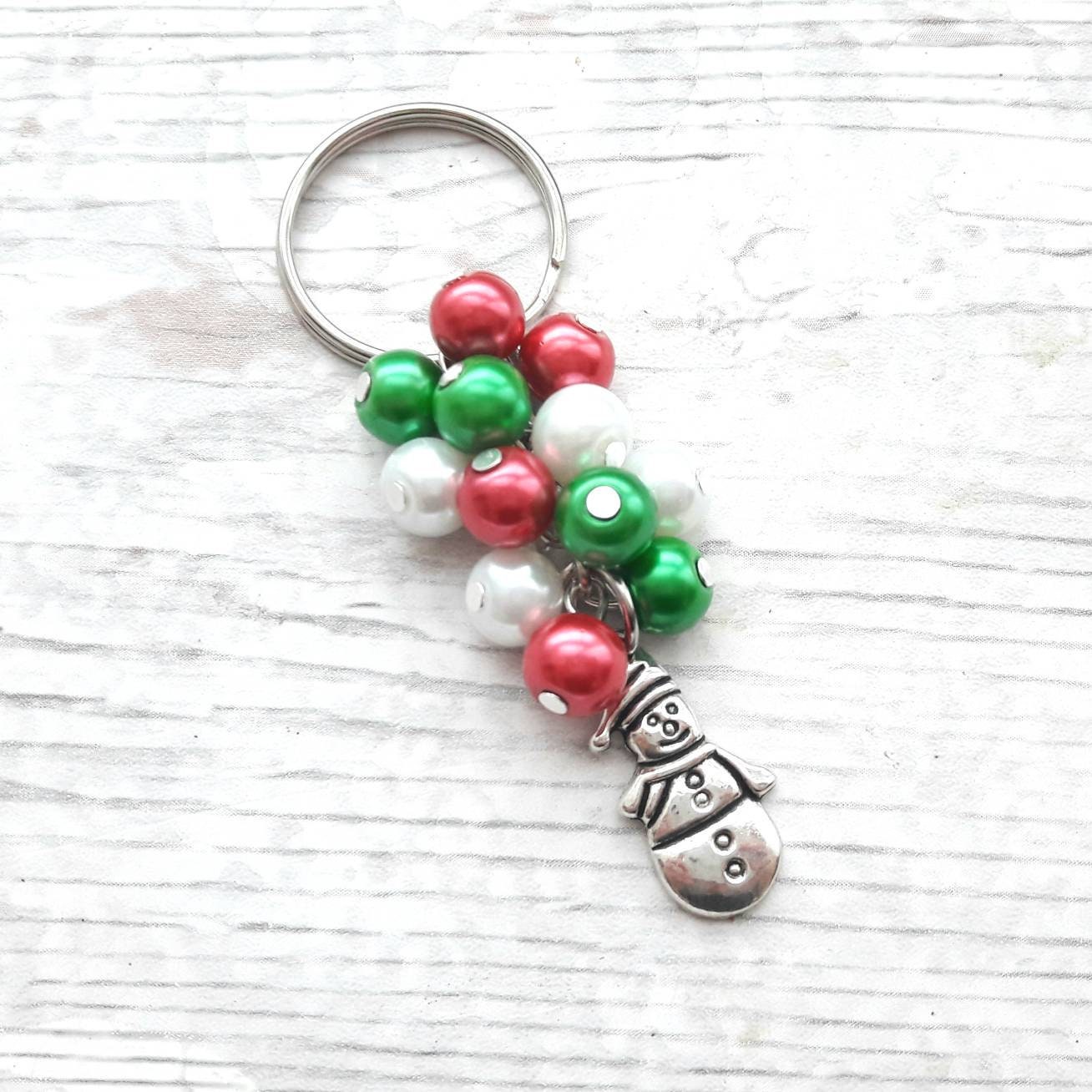 Candy cane bracelet, charm bracelet, christmas jewellery, winter jewelry, stocking filler, Xmas bracelet, gifts for kids