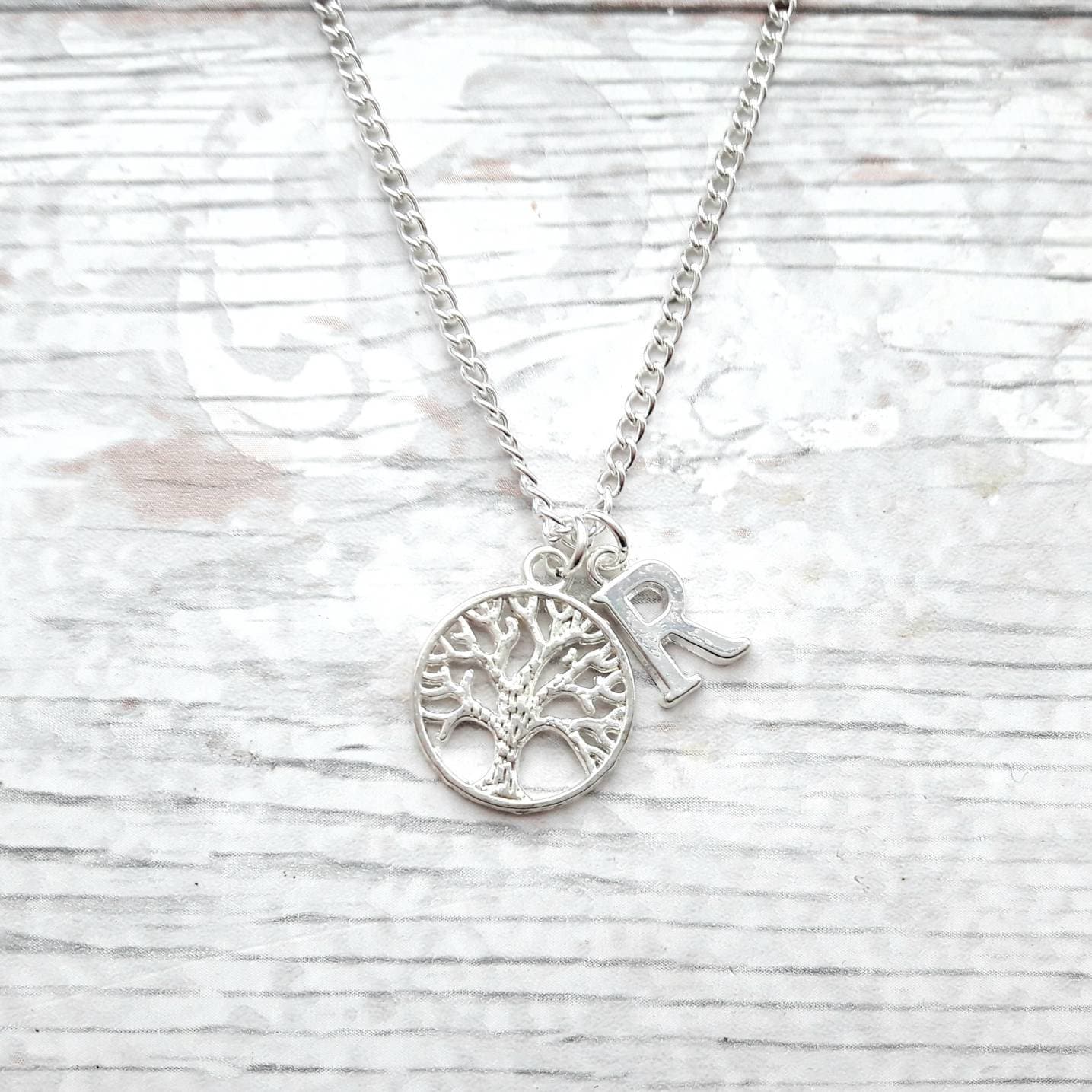 Tree necklace, forest necklace, tree pendant, woodland gift, Celtic gift for her, tree of life jewellery, kids necklace, children jewellery