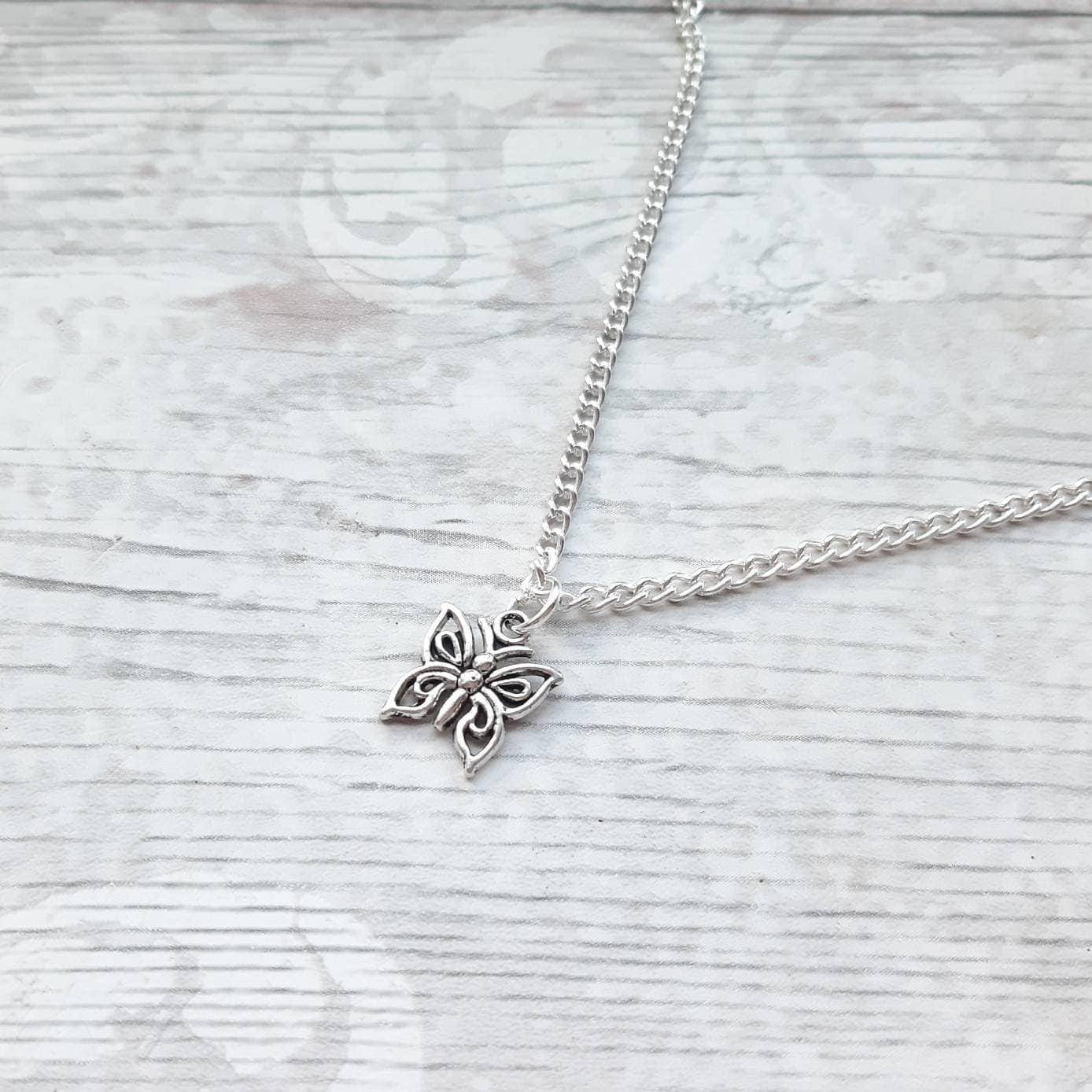 butterfly necklace, dainty butterfly insect jewellery, animal jewelry, bridesmaid present, minimalist necklace, gifts for girls