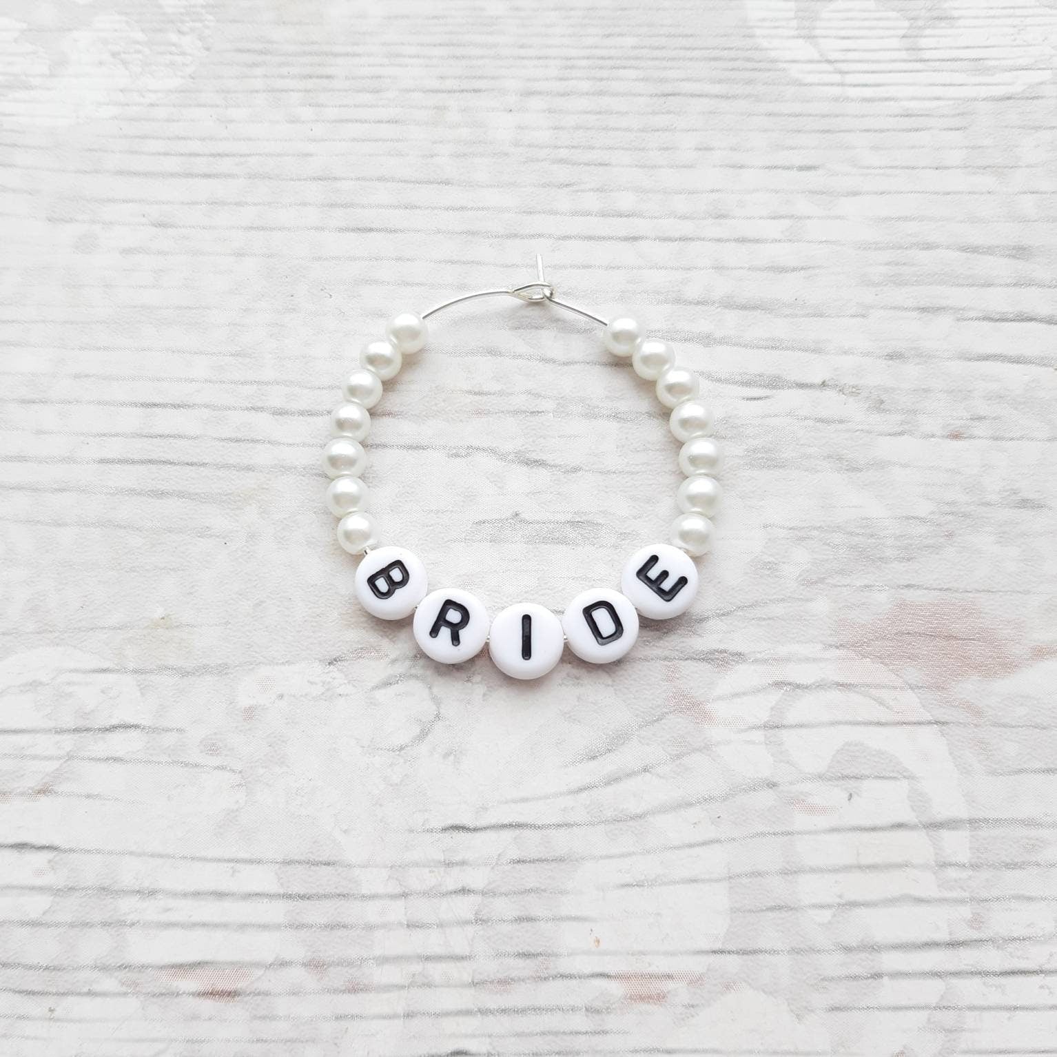 Hen party wine glass charm, bacherlorette bag filler, bride tribe favour, hen do jewellery, team bride, bride to be gift bags, hen night