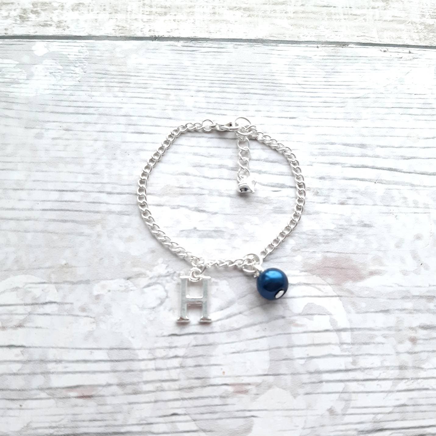 initial bracelet, personalised letter jewellery, flowergirl jewellery, bridesmaid gift, thankyou jewelry, bridal jewelry, maid of honor gift