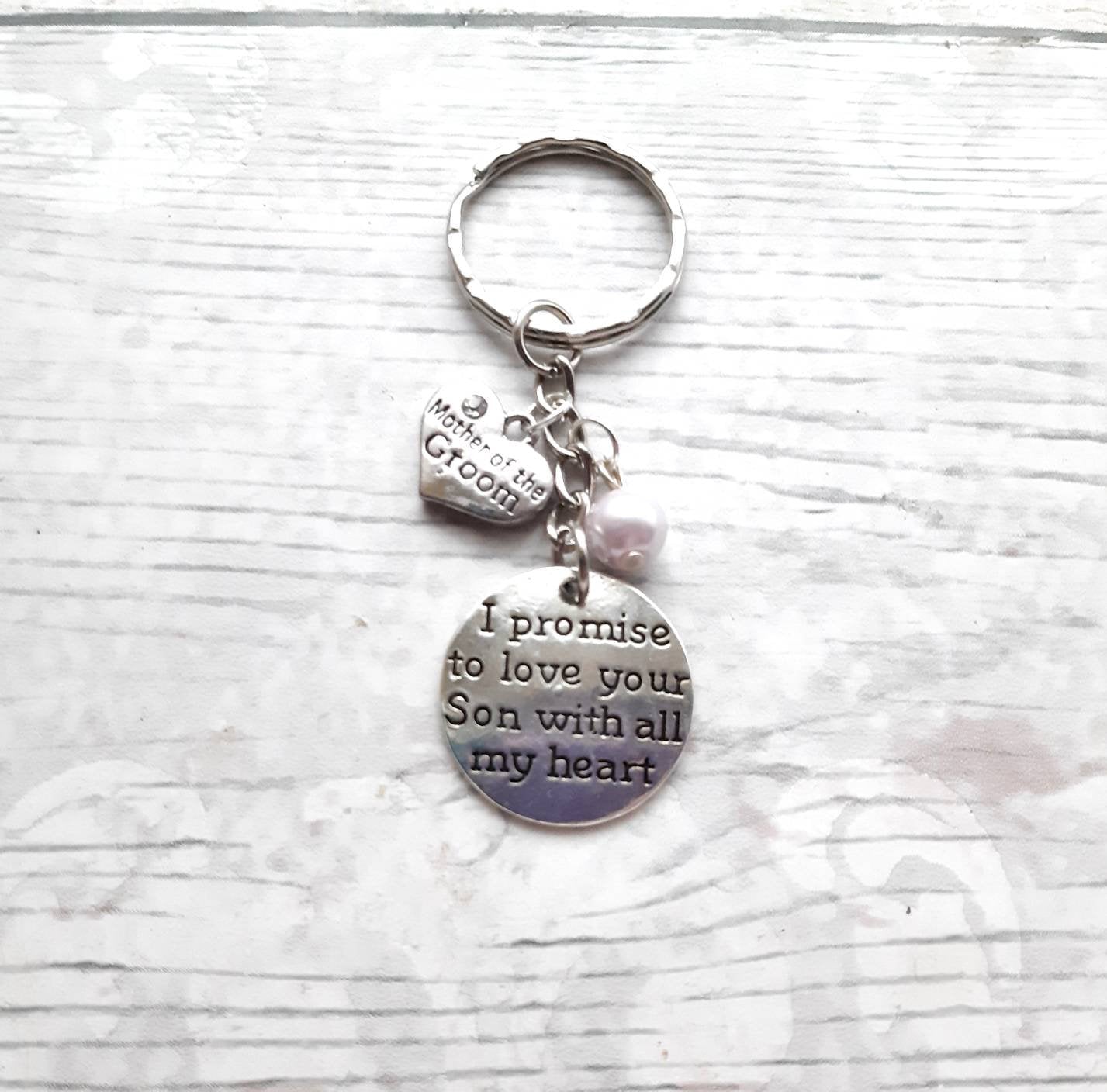 Father of the bride keyring, dad keychain, daddy keepsake, wedding favour, dad daughter thankyou gift, today a bride keyring