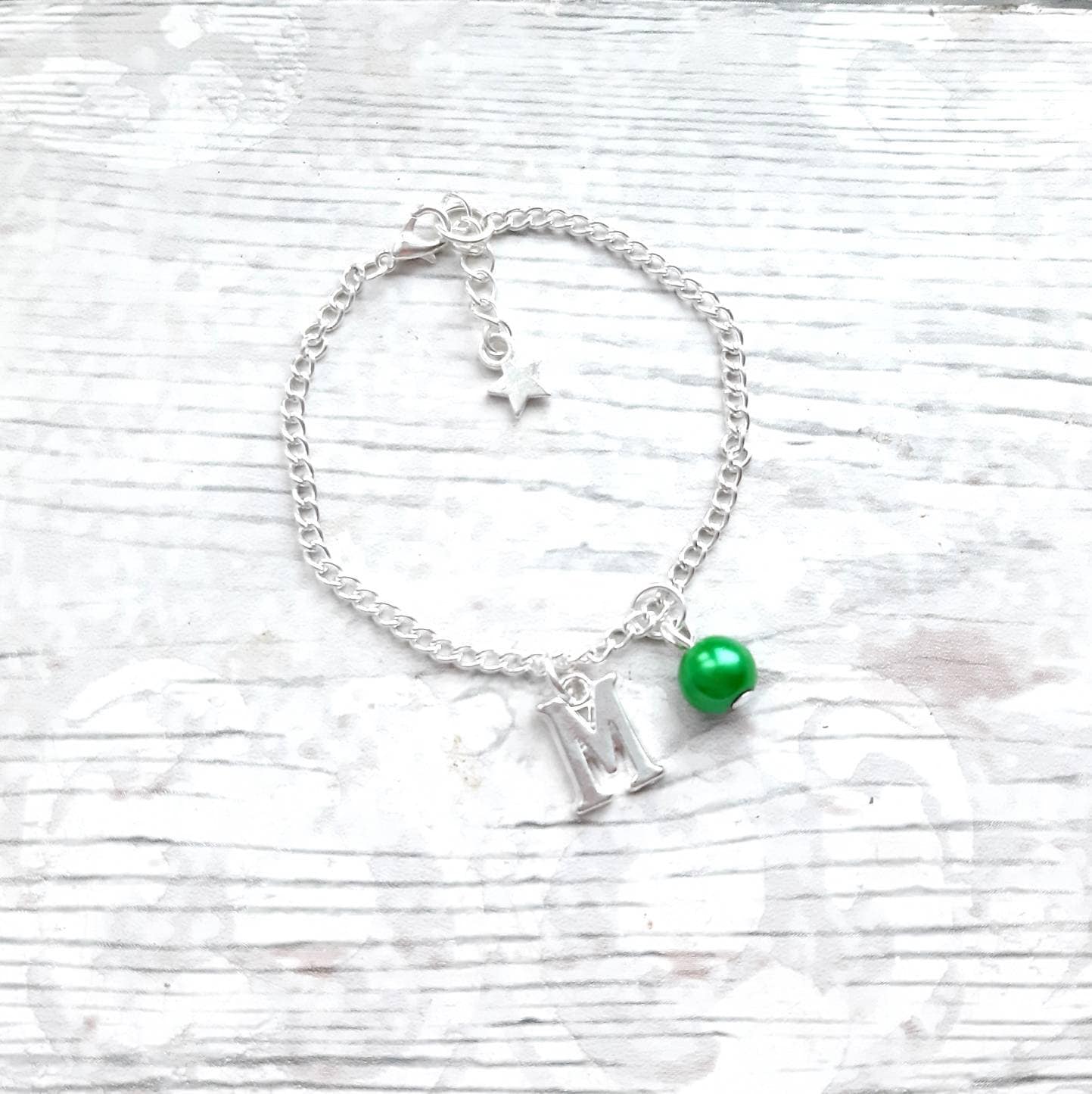 initial bracelet, personalised letter jewellery, flowergirl jewellery, bridesmaid gift, thankyou jewelry, bridal jewelry, maid of honor gift