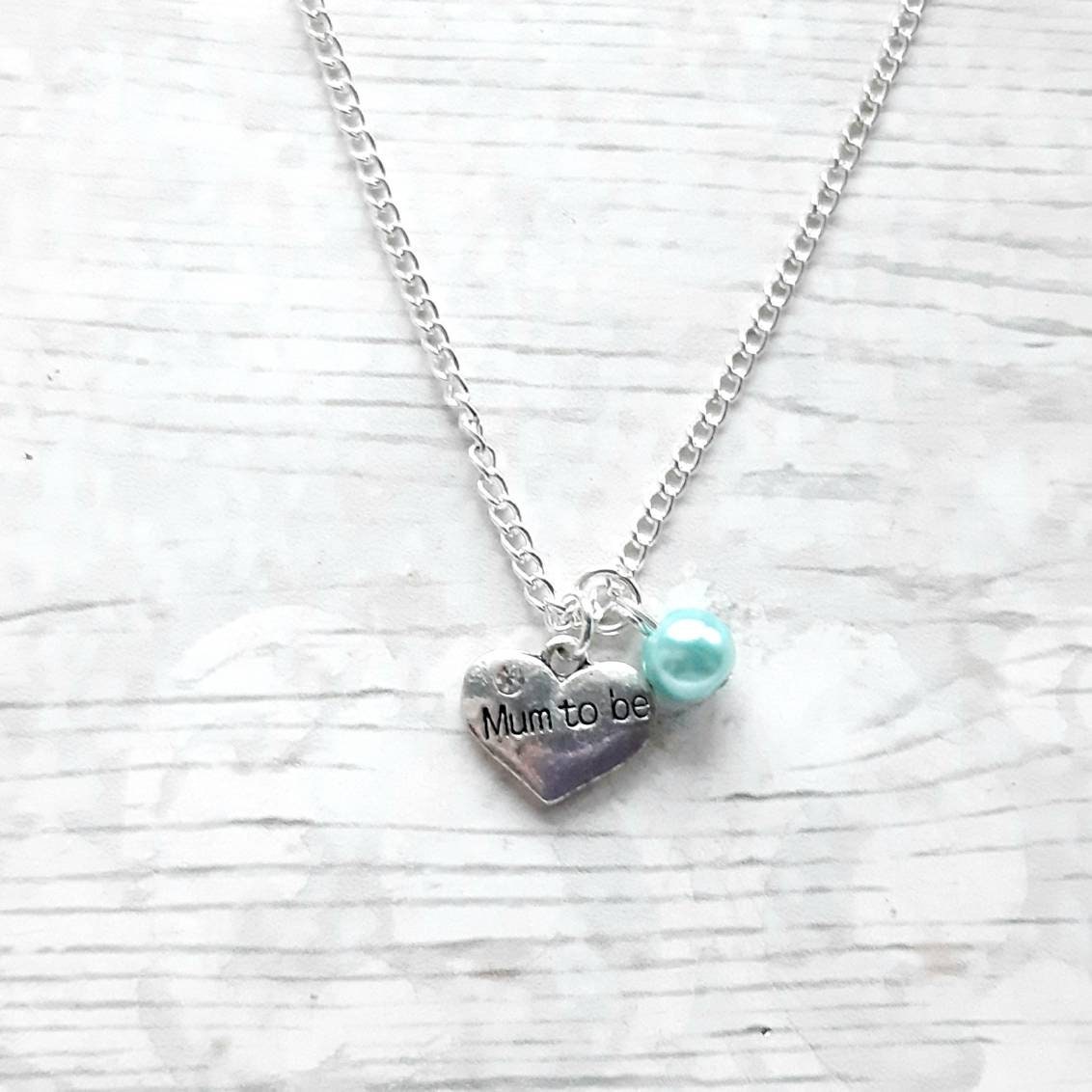 Mum-to-be necklace, baby shower favour, new mummy jewellery, pregnancy necklace, mother child necklace, 1st time mom, gender reveal