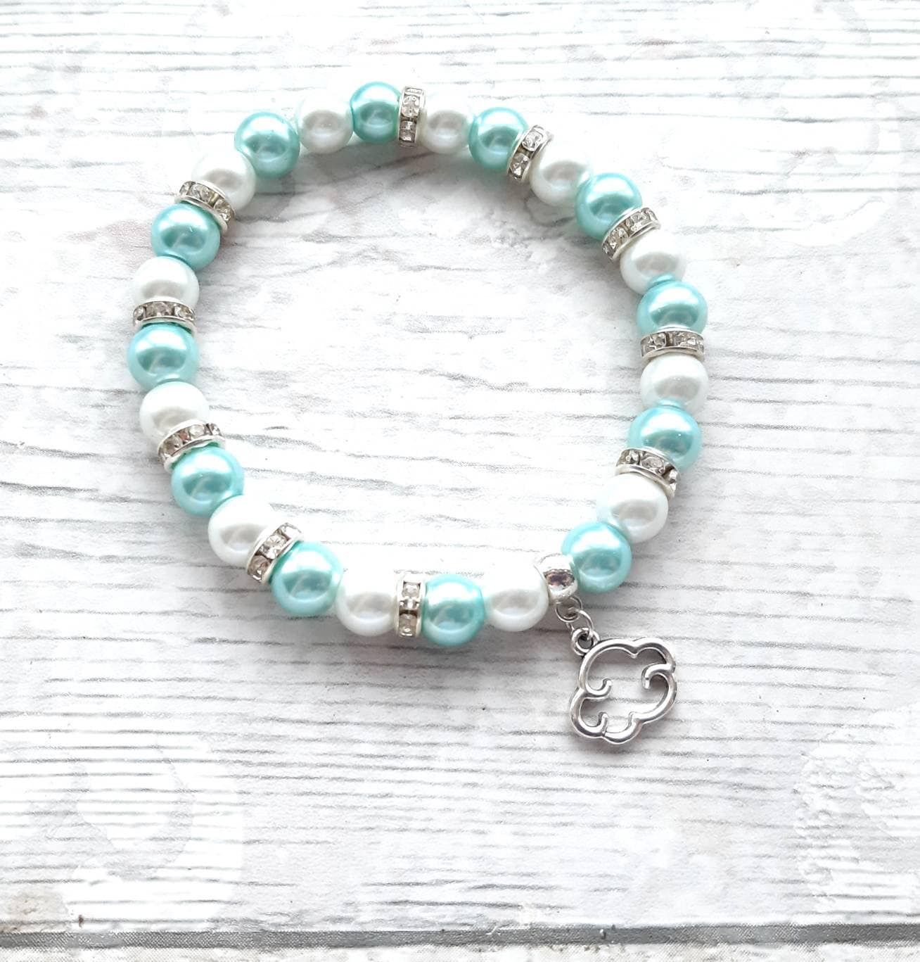 Cloud bracelet, summer weather jewellery, friendship present, cute dainty bracelet, dream gift for kids