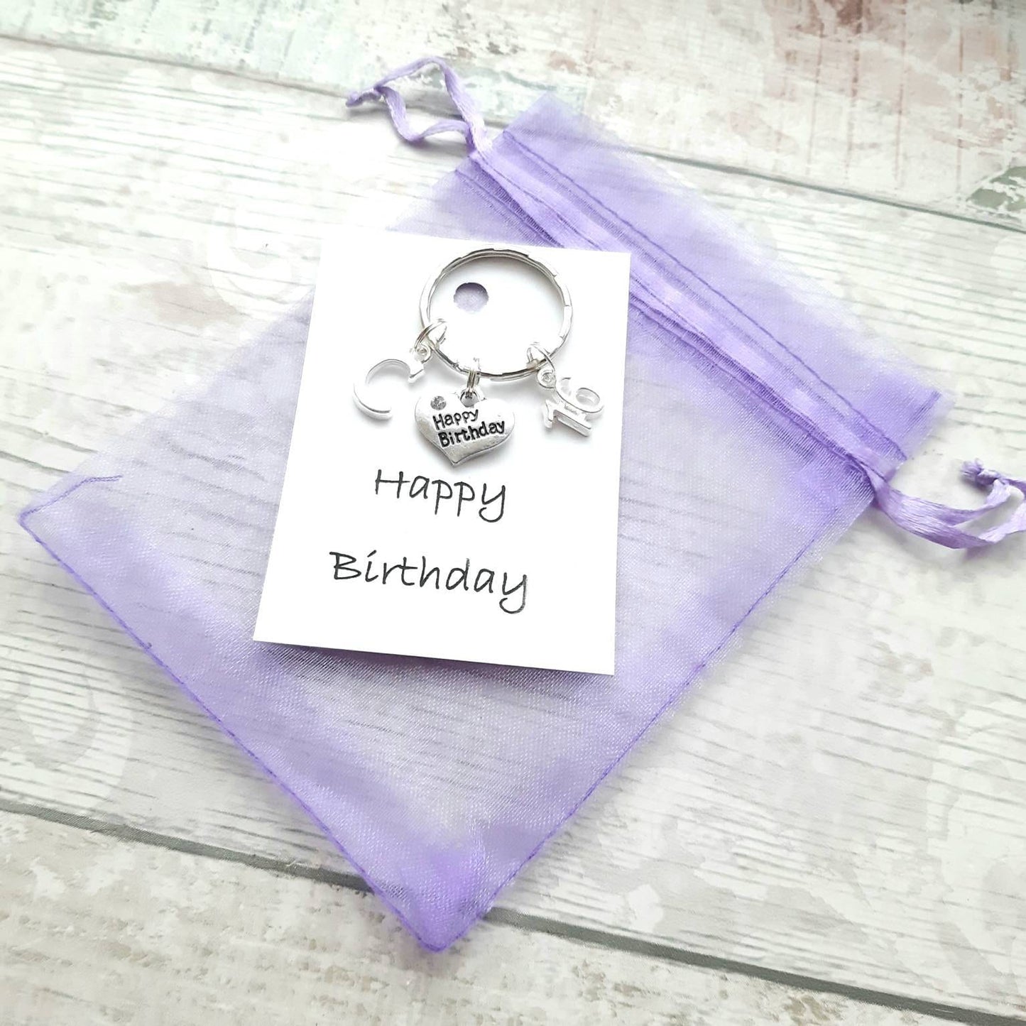 Add on gift message, happy birthday gift tag