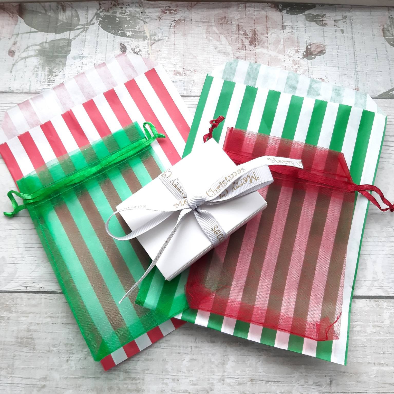 Christmas ADD ON gift wrapping, present wrap, gift message, presentation box, jewellery boxes