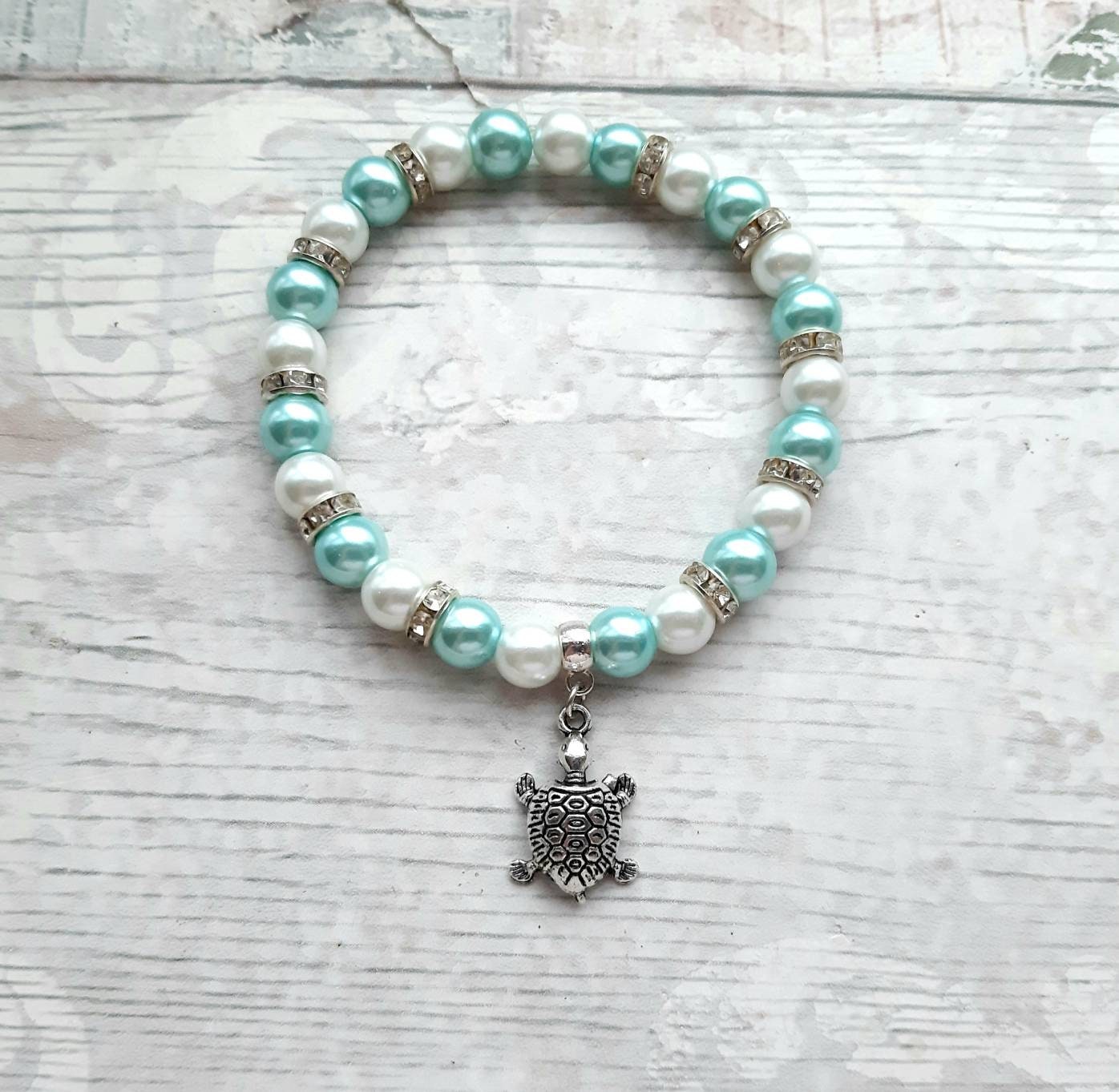 Tortoise bracelet, sea turtle jewellery, nautical jewelry, ocean lover gift, animal fan present, gifts for girls