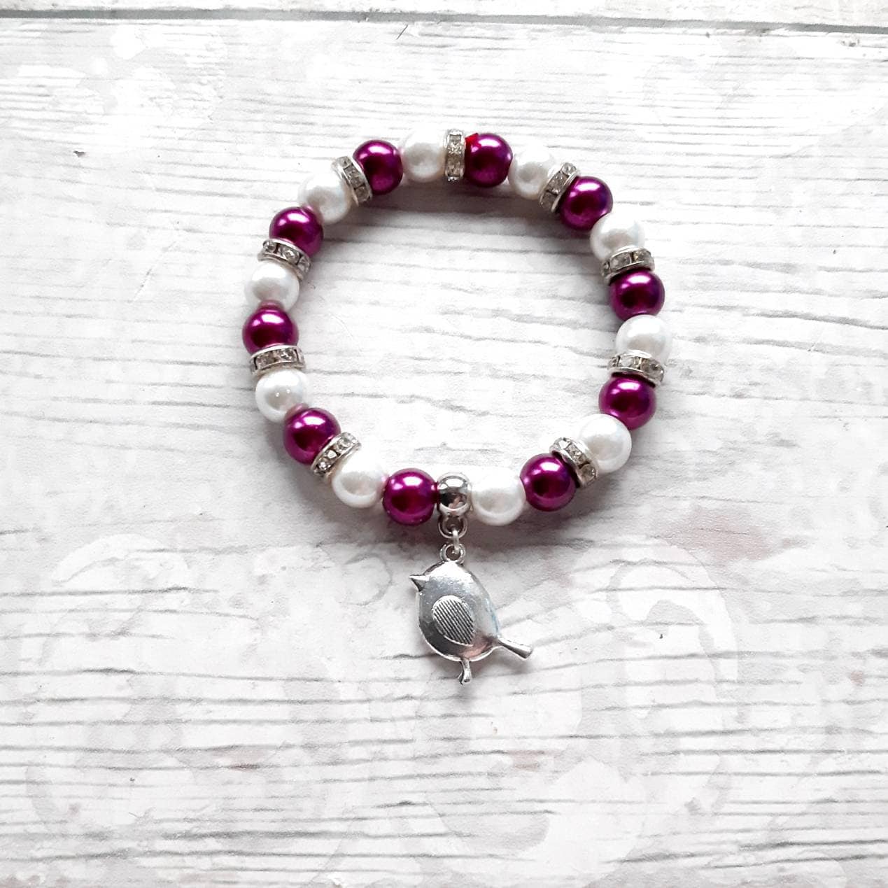 Robin bracelet, bird jewellery, christmas bracelet, memorial keepsake, Robins appear gift, nature present