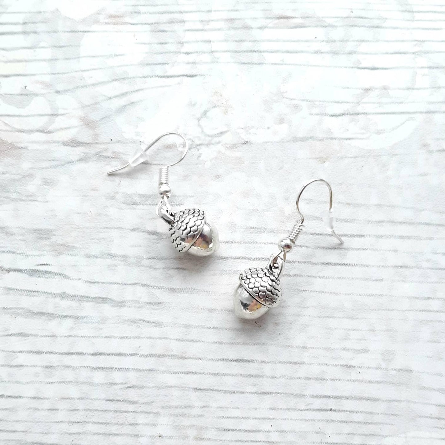 Acorn earrings, autumn jewellery, woodland forest jewelry, nature earrings, fall gifts, quirky present