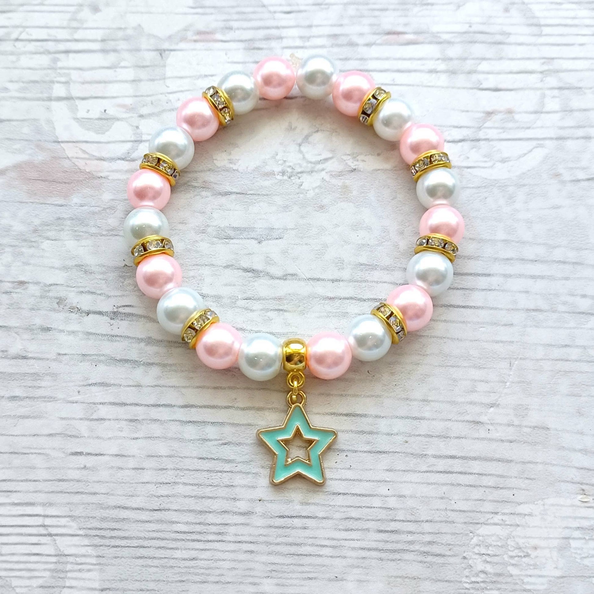 Star bracelet, night sky jewellery, gift for mum, birthday present, celestial jewellery