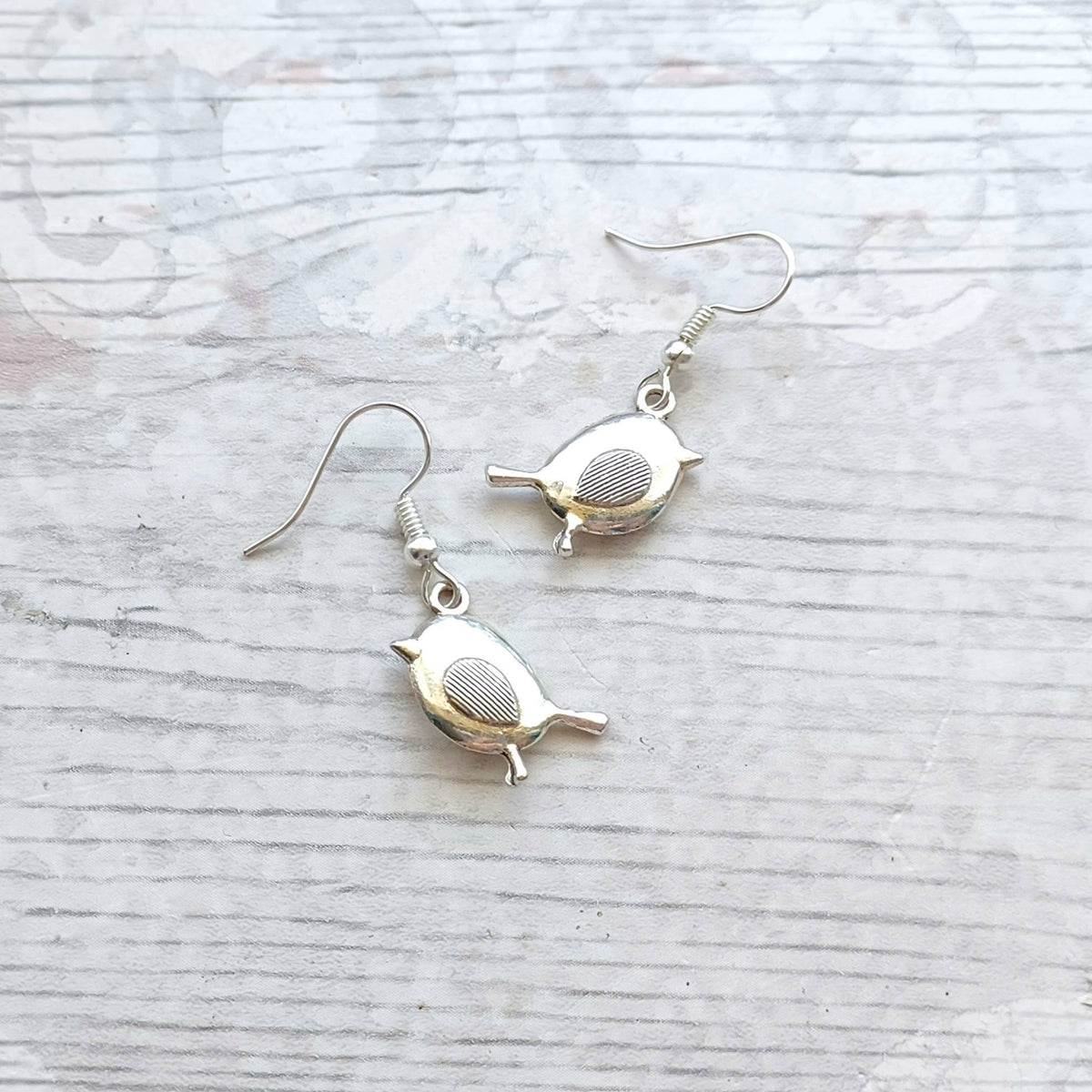 Robin earrings, bird lover jewellery, robins appear memorial gift, festive Christmas jewellery, stocking filler