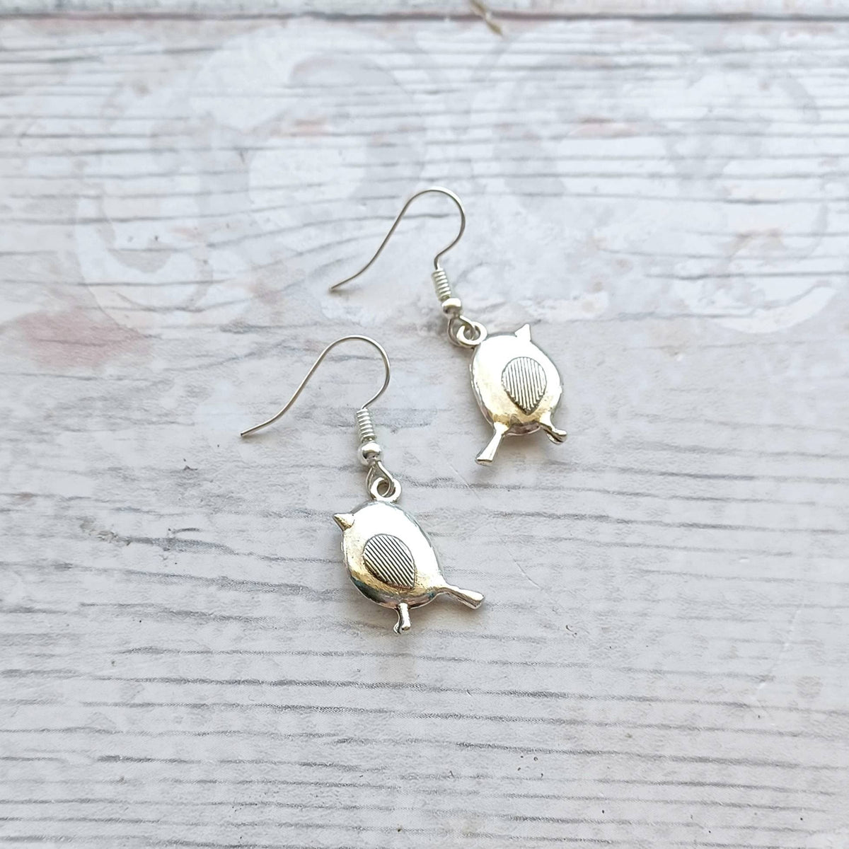 Robin earrings, bird lover jewellery, robins appear memorial gift, festive Christmas jewellery, stocking filler