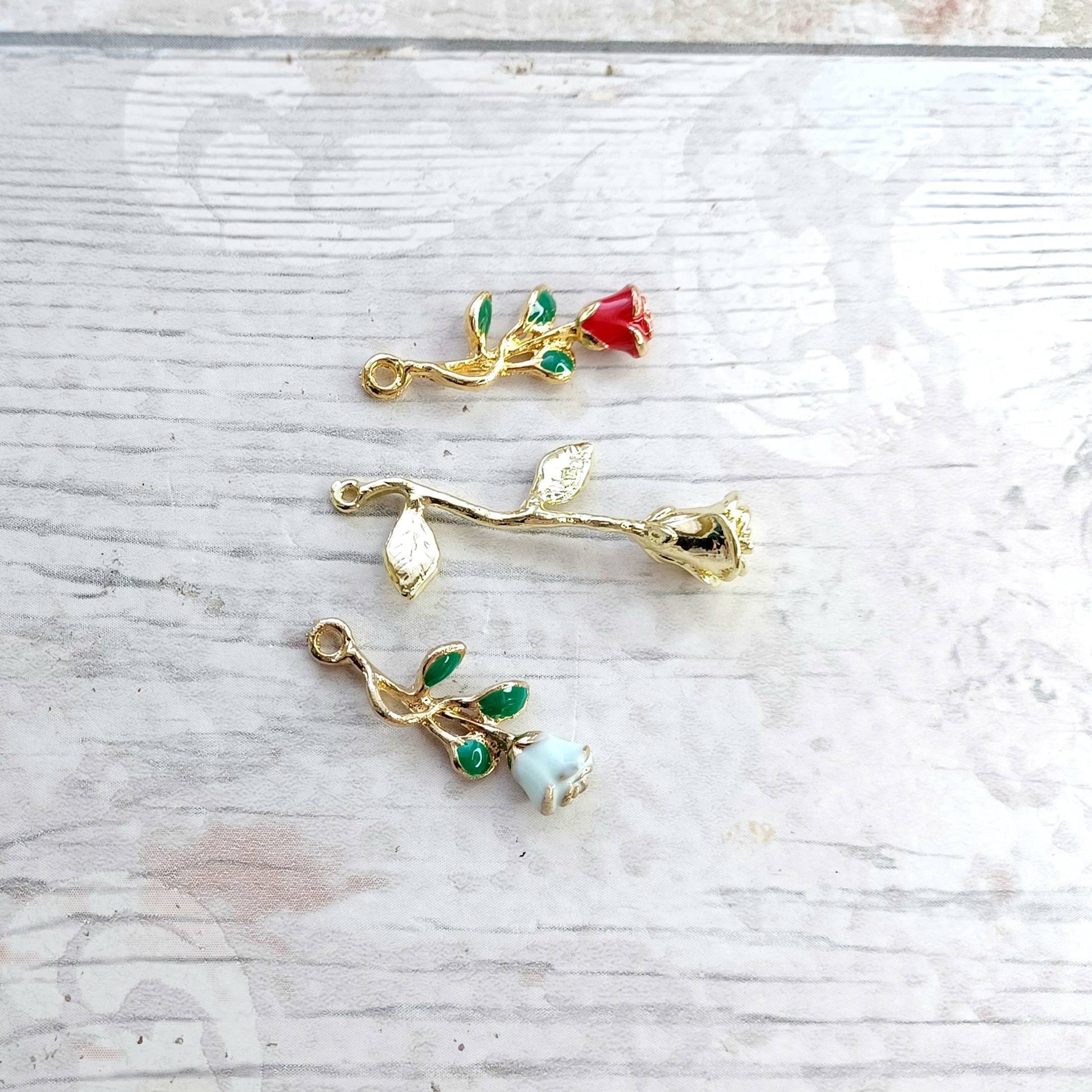 Rose necklace, personalised initial jewellery, valentines day gift, anniversary present, flower girl wedding jewellery, gifts for wife