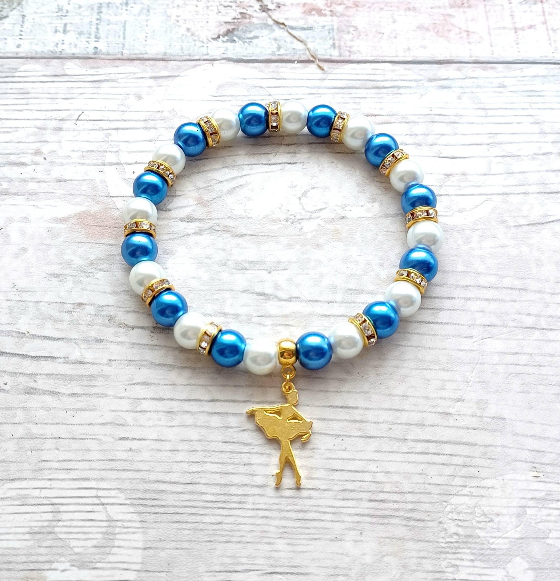 Ballerina bracelet, ballet jewellery, dancing present, gifts for dancer teacher, dance recital