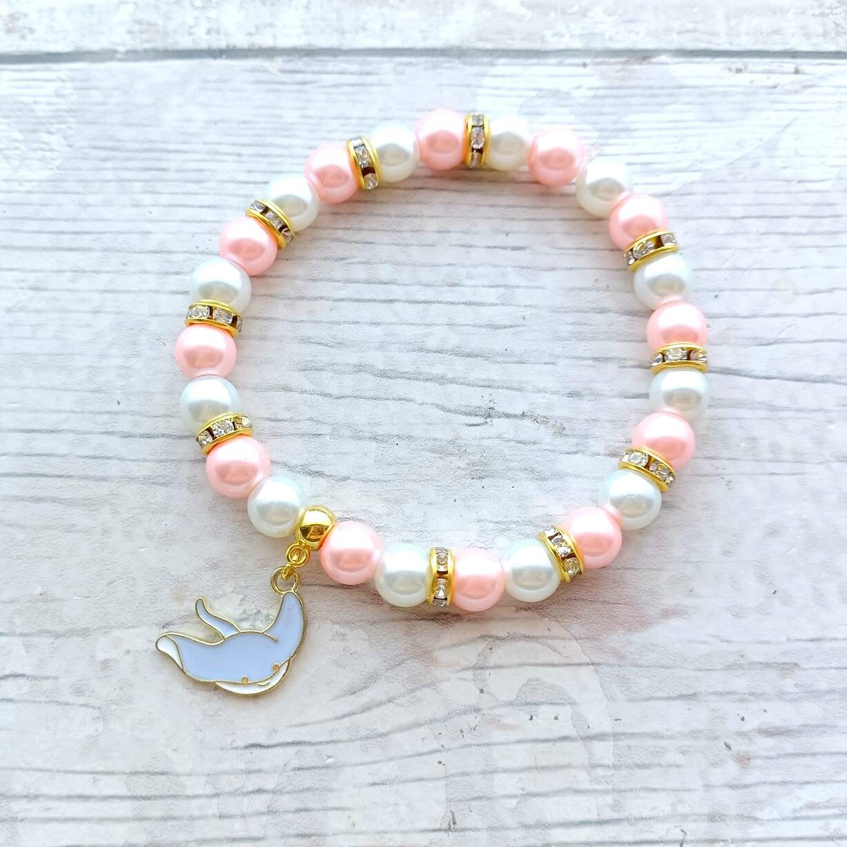 Stingray bracelet, ocean jewellery, nautical present, gift for diver, under the sea, animal lover, beach bracelet