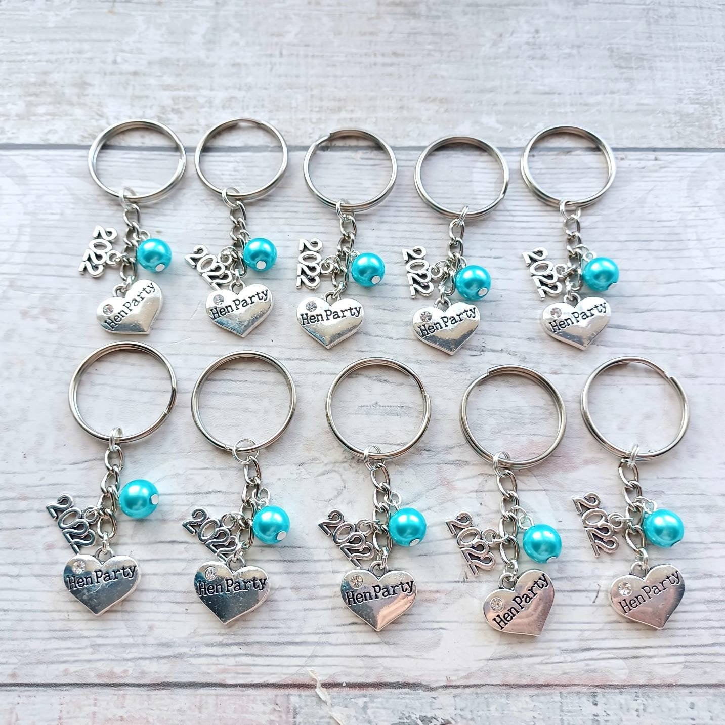 hen party keyring, bachelorette keychain, bridal shower gifts, hen do favor, gift bag filler, hen night keepsake, thank you gifts for hens