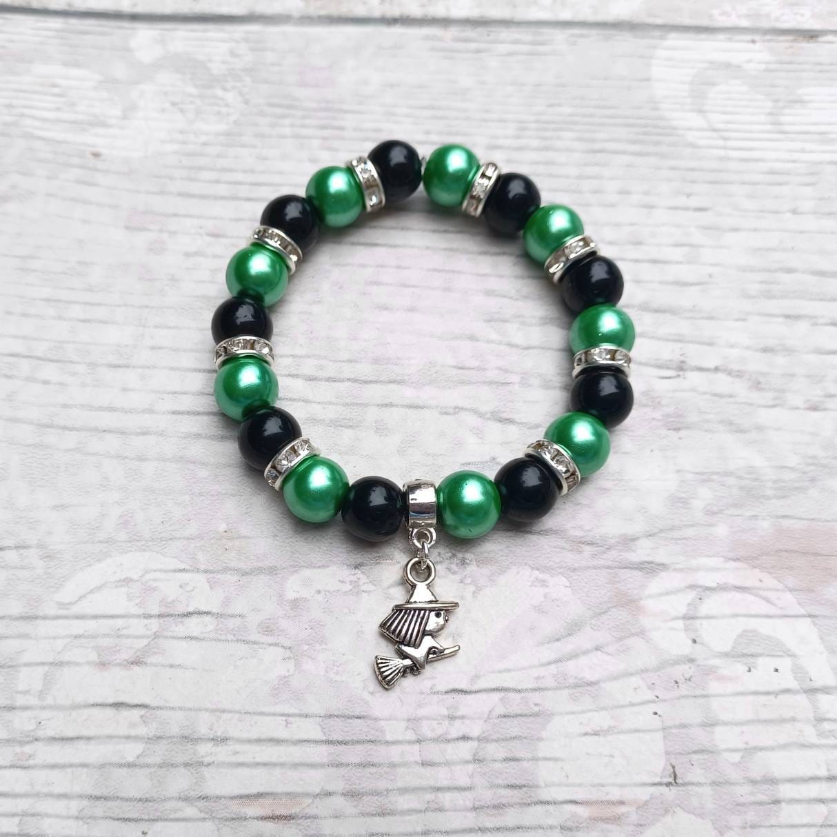 Witch bracelet, Halloween jewellery, gothic bracelet, pagan jewellery, protection gift, wicca bracelet, supernatural