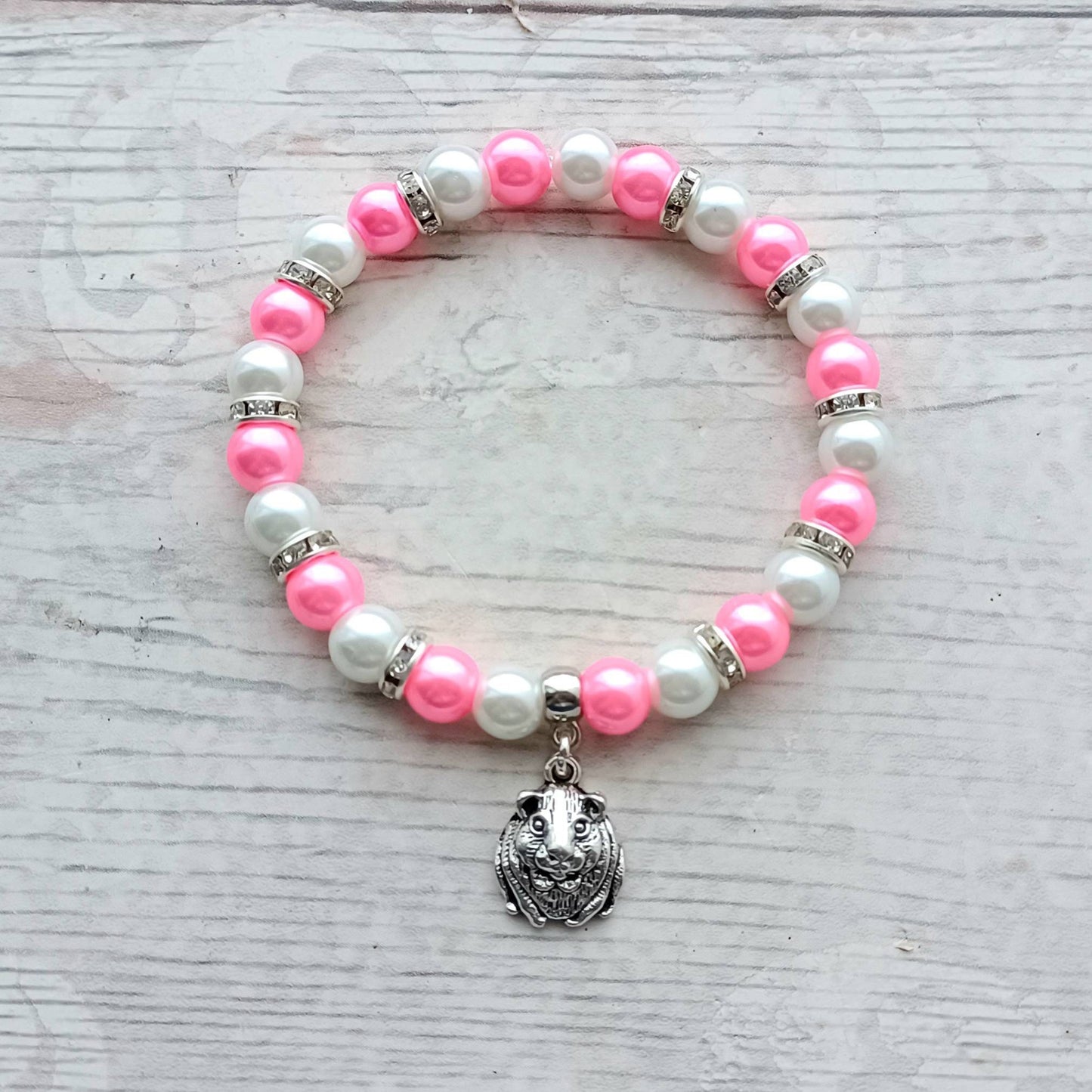 Guinea pig bracelet, pet jewellery, pig accessory, hamster bracelet, animal jewellery, cute gifts for girls, memorial present