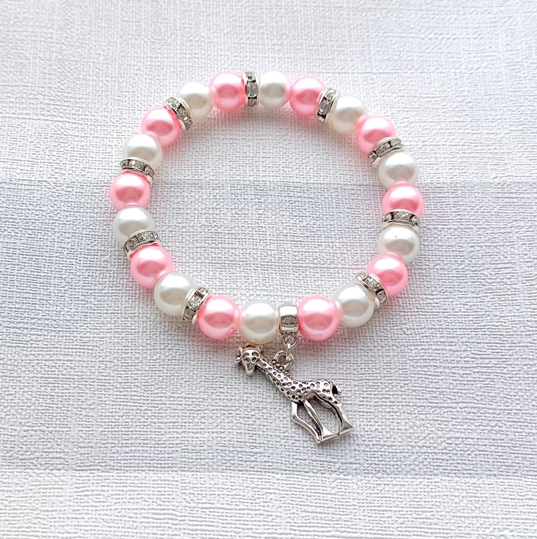 Giraffe bracelet, safari jewellery, animal lover present, giraffe gift idea, thankyou gift, jewellery for girls, zoo keepsake