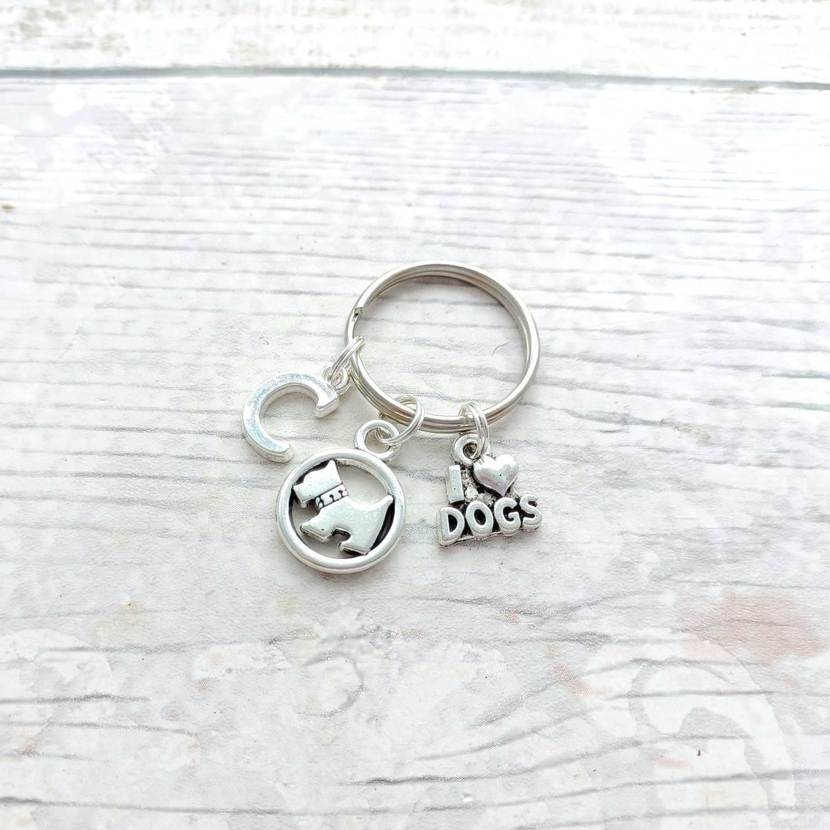 Dog keyring, dog keepsake, animal lover, dog groomer gift, fathers day present, memorial present pet loss