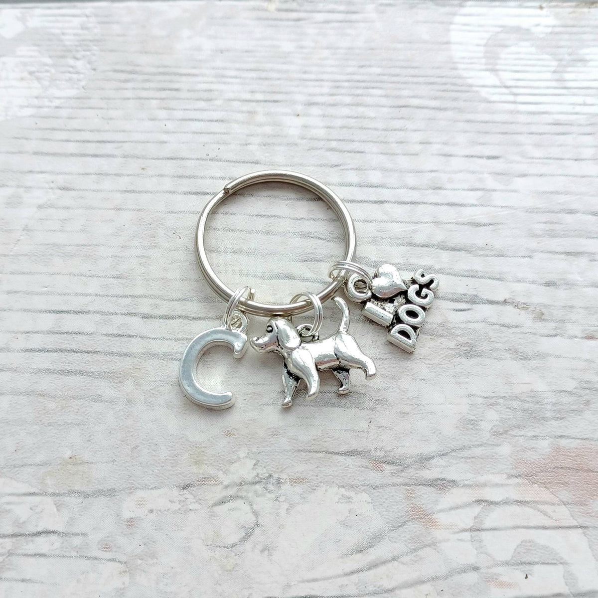 Dog keyring, dog keepsake, animal lover, dog groomer gift, fathers day present, memorial present pet loss