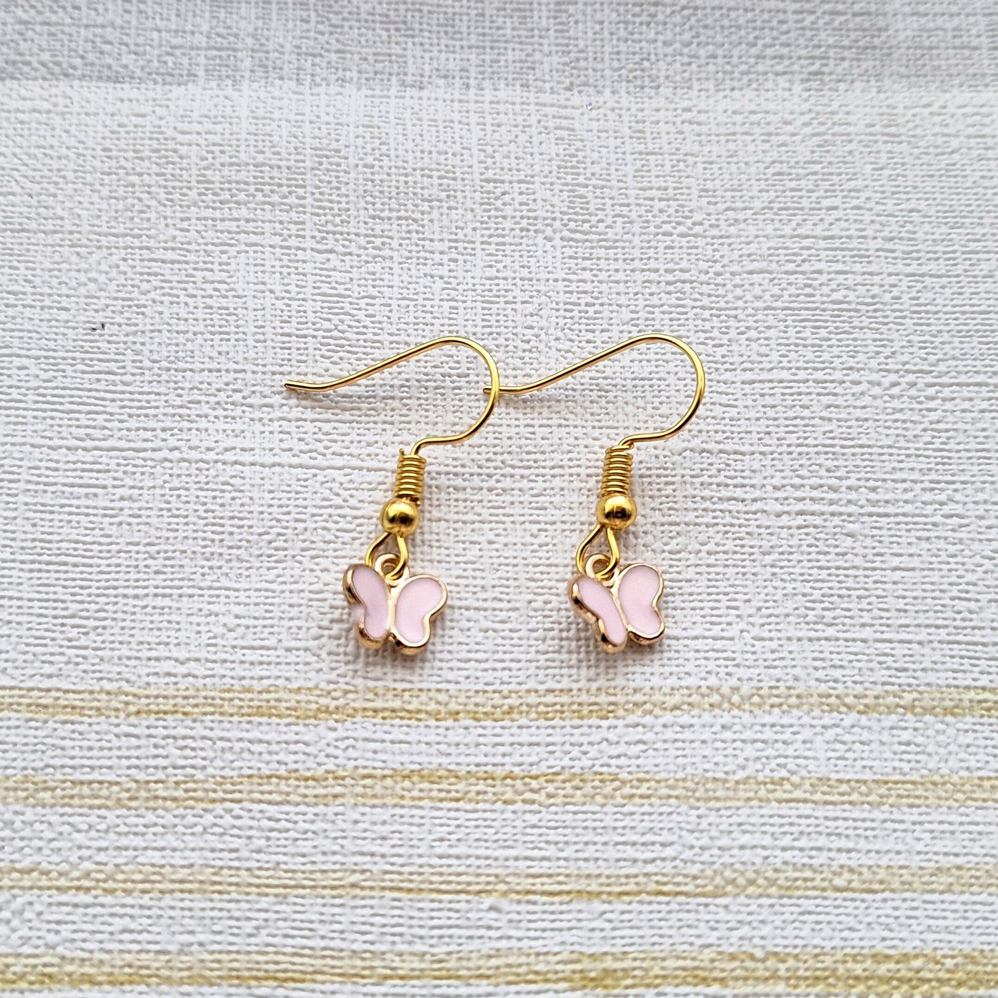 Butterfly earrings, insect jewellery, bug lover, gift for her birthday, present for anniversary