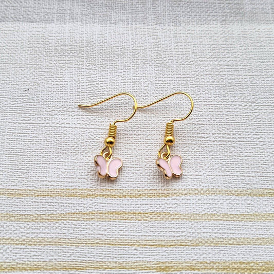 Butterfly earrings, insect jewellery, bug lover, gift for her birthday, present for anniversary