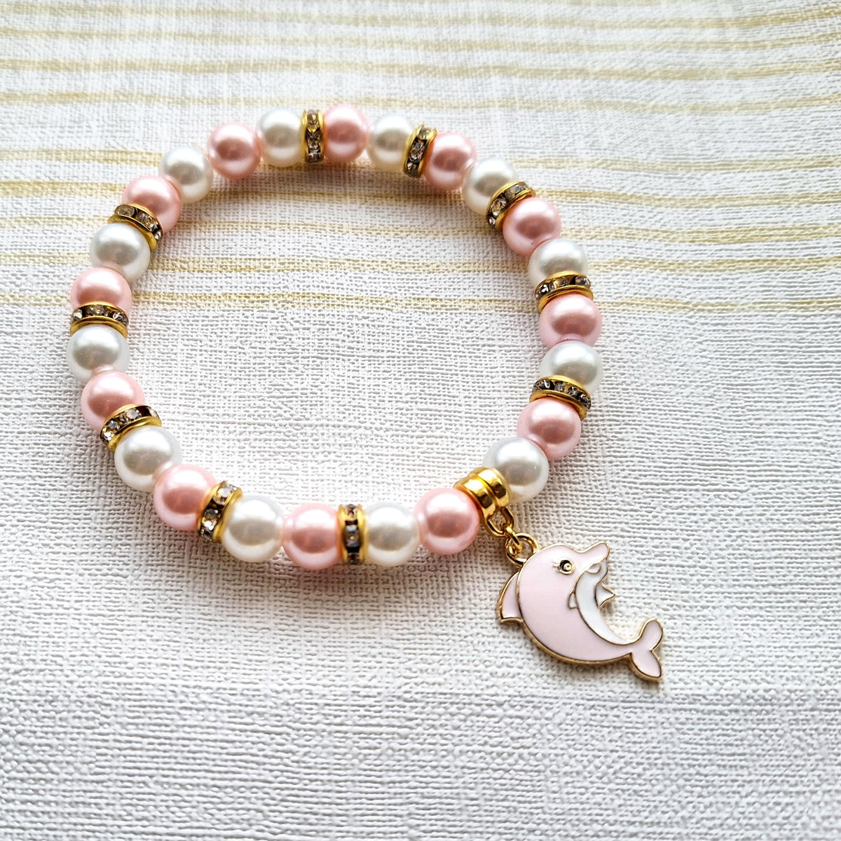 Dolphin bracelet, sea creature jewellery, nautical gift, animal lover, sealife present for her, girly gift for friend