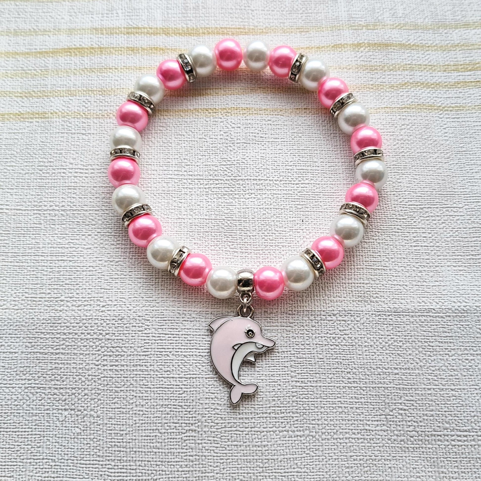 Dolphin bracelet, sea creature jewellery, nautical gift, animal lover, sealife present for her, girly gift for friend