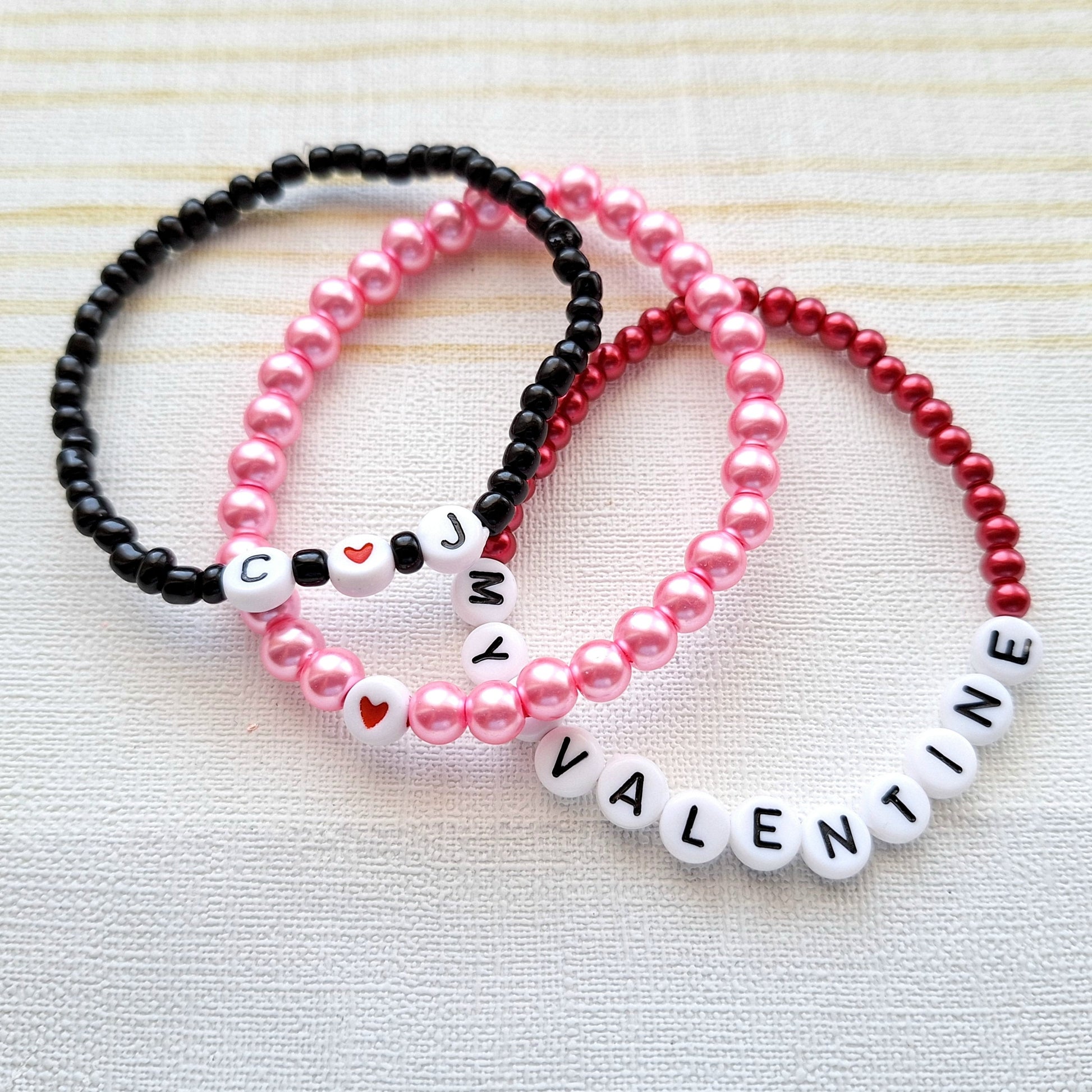 My valentine bracelet, valentines day gift, present for wife, jewellery for her, husband love you gift, couples jewelry