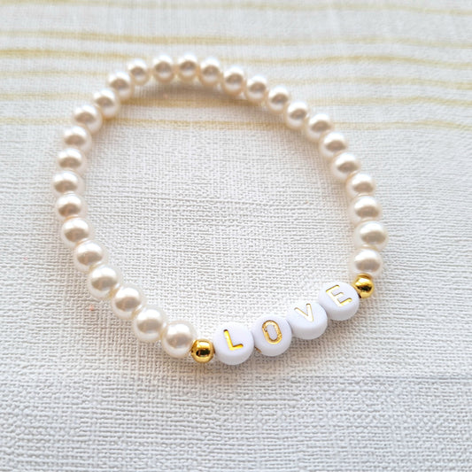 Love bracelet, valentines day gift, present for wife, jewellery for her, anniversary present for girlfriend, couples jewelry
