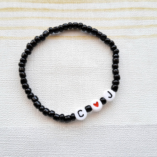My valentine bracelet, valentines day gift, present for wife, jewellery for her, husband love you gift, couples jewelry