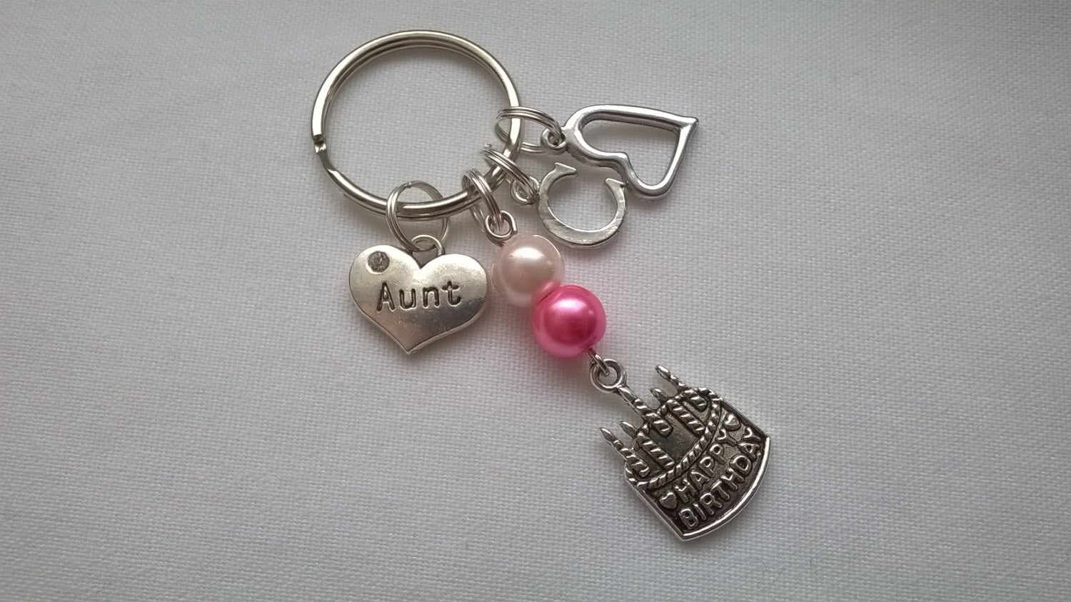 birthday keyring, happy birthday bag charm, personalised bagcharm, 18th 16th sweet sixteen keychain, 21st birthday, 30th birthday, 50th 60th